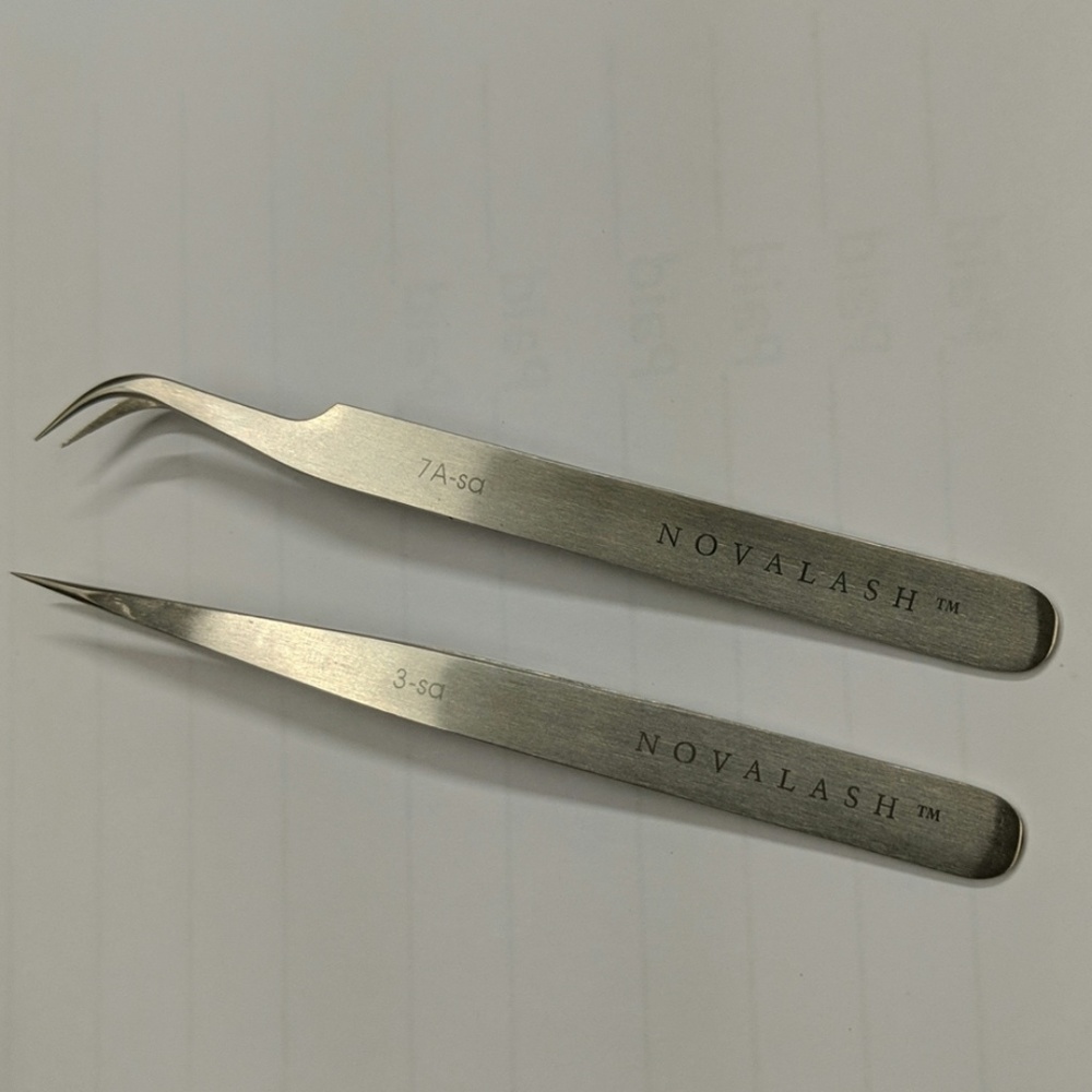 Novalash eyelash extension tweezers